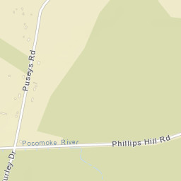 Pusey Crossroads Delaware Street Map