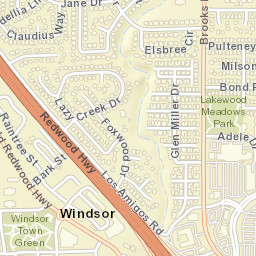 9400 Honsa Avenue, Windsor, CA 95492 Street Map