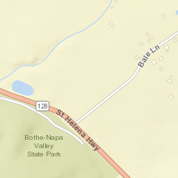 Bale California Street Map