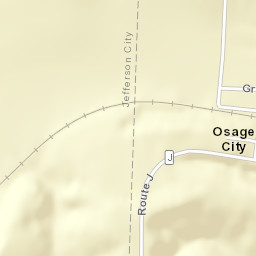 4940 Osage High St Jefferson City, Missouri Street Map