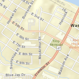 407 East Fifth Street Washington MO Street Map
