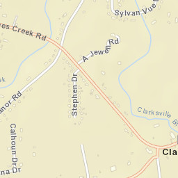 Clarksville Delaware Street Map