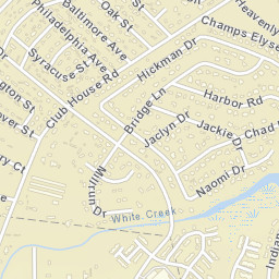 White Creek Manor Delaware Street Map