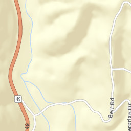 Enterprise California Street Map