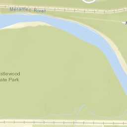 1521-1599 Kiefer Creek Road Ballwin MO Street Map