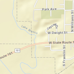 4205 Highway 161, New Baden, IL 62265 Street Map