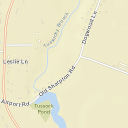 Tussock Pond Delaware Street Map