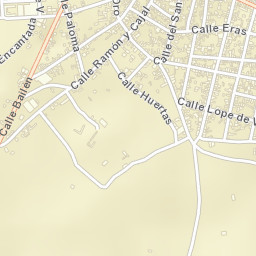 Castellar de Santiago Street Map