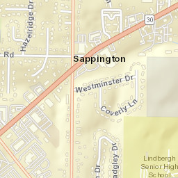 11301-11399 Lemonaco Court, Sappington Street Map