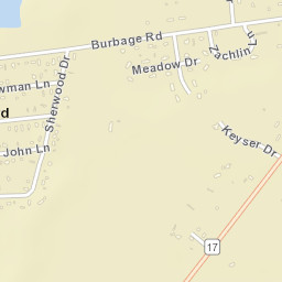 Sherwood Acres Delaware Street Map