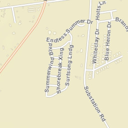 Holly Forest Delaware Street Map