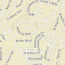 Meyle Estates Delaware Street Map