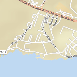 Angústias Street Map