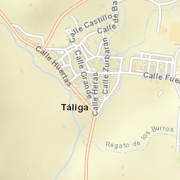 Táliga Street Map