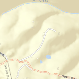 3984-4012 Spring Mountain Road, Saint Helena, Street Map