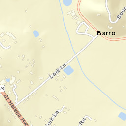 Barro California Street Map