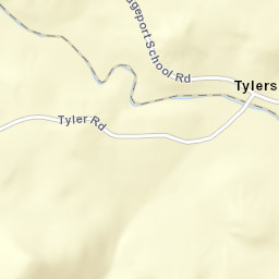 Tylers Corner California Street Map