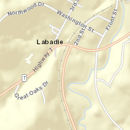 2733 Highway T Labadie MO 63055 Street Map