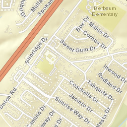 10252 Highbury Lane, Affton, MO 63123 Street Map