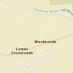 Lowes Crossroads Delaware Street Map