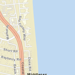 Sea Colony Delaware Street Map