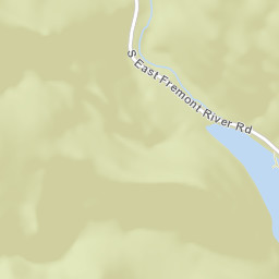 FR036, Fishlake National Forest, UT, USA Street Map