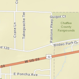 10061-10067 US-50 Salida CO 81201 Street Map