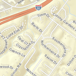 4715 Green Park Road, St. Louis, MO 63123 Street Map