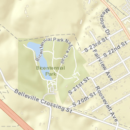 South 17th Street, Belleville, IL 62220 Street Map