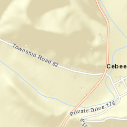 Cebee Ohio Street Map