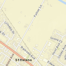 Saint Helena California Street Map