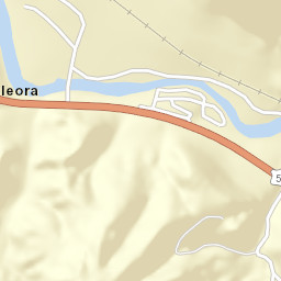 Cleora Colorado Street Map