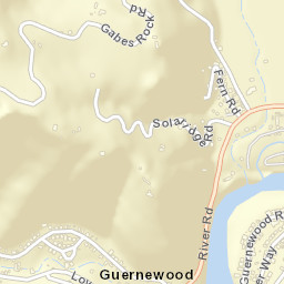 Guernewood Park California Street Map