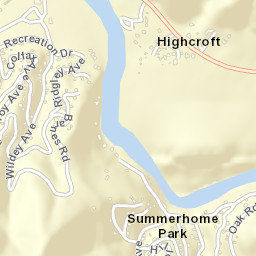 Summerhome Park California Street Map