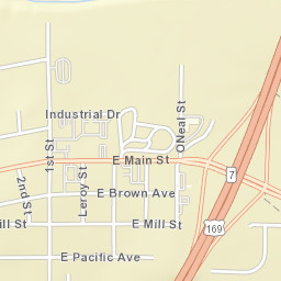 101-199 W Main St, Osawatomie, KS 66064 Street Map