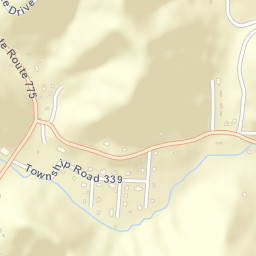 Bartramville Ohio Street Map
