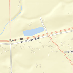 Woolsey California Street Map