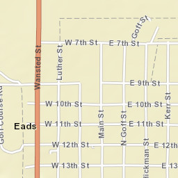Eads Street Map