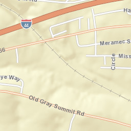 U.S. 50, Gray Summit, MO 63039, America Street Map