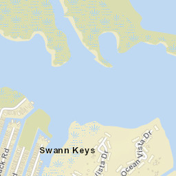 Swann Keys Delaware Street Map