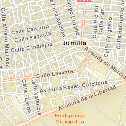 Jumilla Street Map