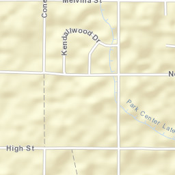Park Center Colorado Street Map