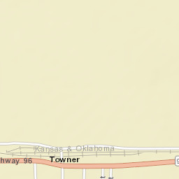Towner Colorado Street Map
