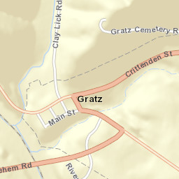 State Highway 22 Gratz KY 40359 America Street Map