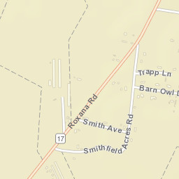 Smithfield Acres Delaware Street Map