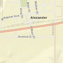 West Kepner Avenue, Alexander, KS Street Map