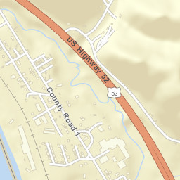 Sheridan Ohio Street Map
