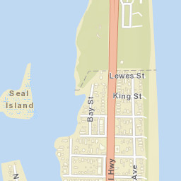 Fenwick Island Delaware Street Map
