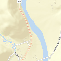 Duncans Mills California Street Map