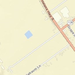 Rutherford California Street Map